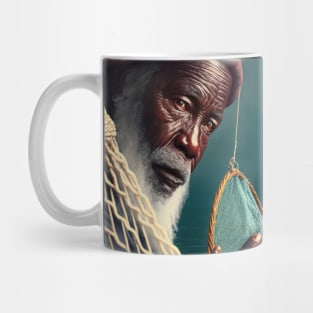 African Old Fisherman Mug